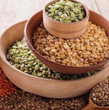 different types of lentils